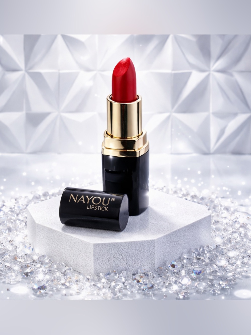 Nayou Red Lipstick #606